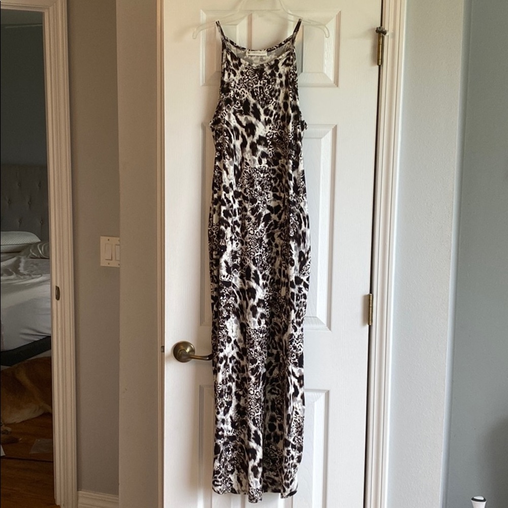 NWT Animal print maxi dress
